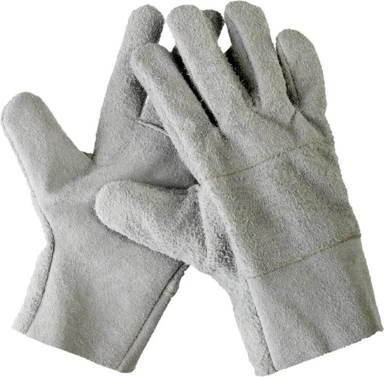 1134-XL. Перчатки рабочие XL кожаные из спилка, СИБИН